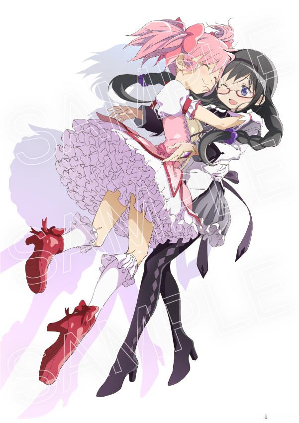 鹿目圆&晓美焰[抱一抱][抱一抱][抱一抱][抱一抱]剧场版 魔法少女小圆 新篇