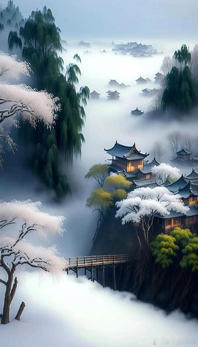 人间仙境，美如画卷～  