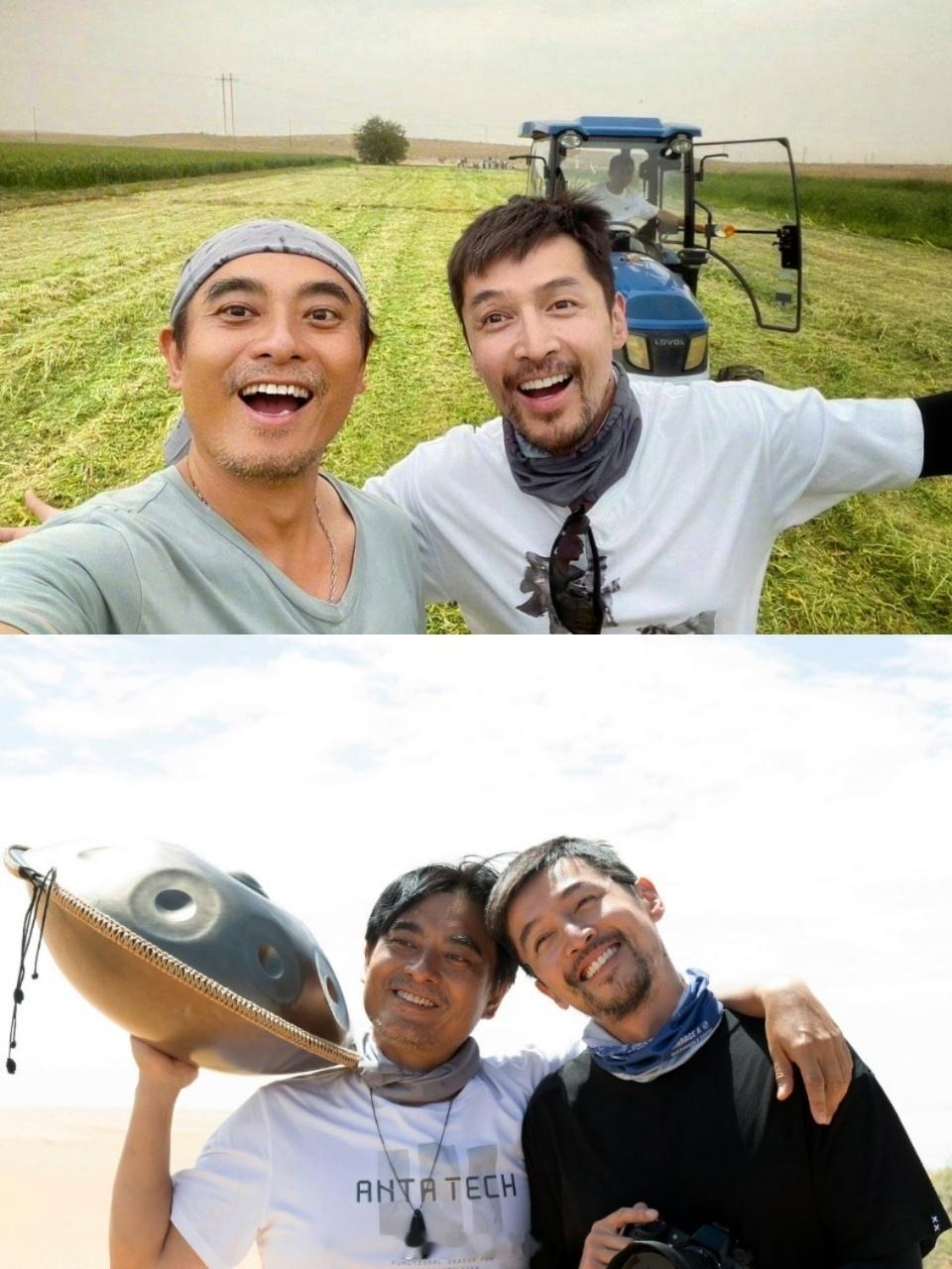 胡歌陈龙到底在拍什么 本来只是看个偶遇视频，结果成功被勾起了好奇心！找角度的时候
