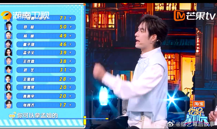 孟子义心灵鸡汤张口就来你好星期六 听到何老师劝高瀚宇拿“云中令”才有意义，孟姐立