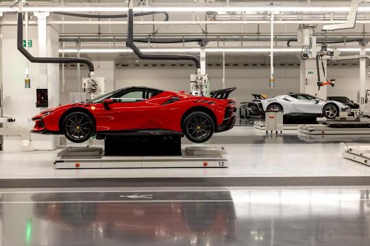 🇮🇹FERRARI生产车间～