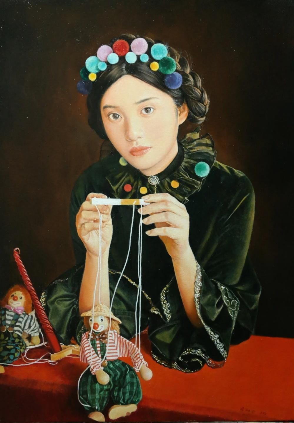 毕绘春油画人物作品欣赏遇见艺术油画绘画
