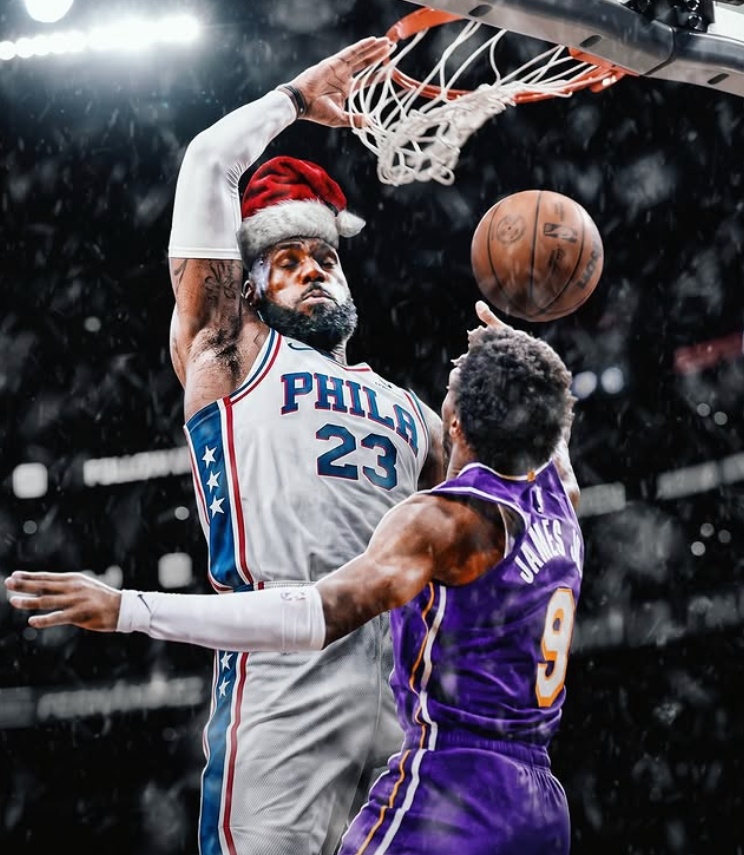 真正的父子局！NBA新赛季将见证詹姆斯父子在圣诞大战中交手了 🎄🤶🏼 NB