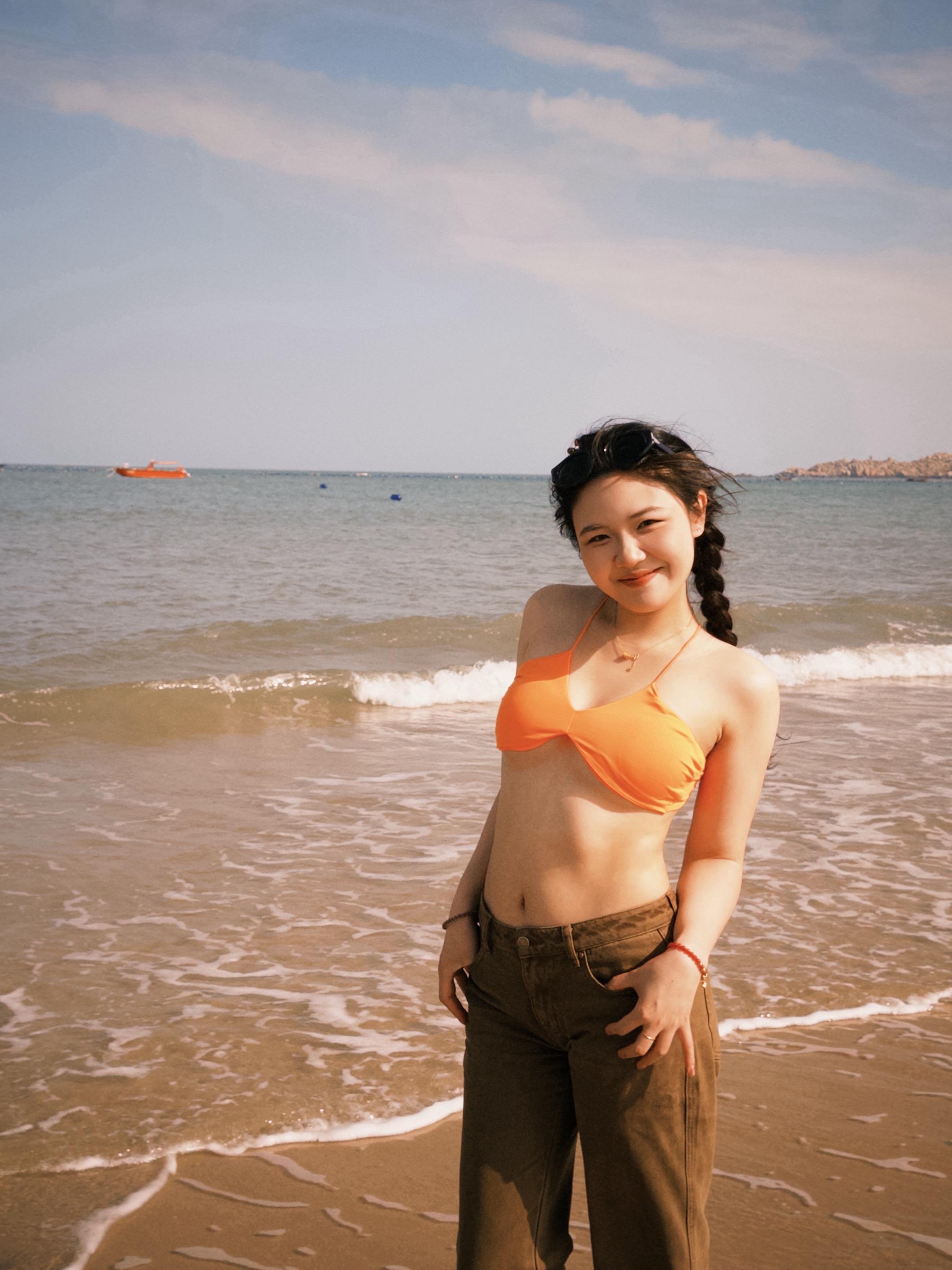 不得不在海边掏出我的dazz了！🏖️。