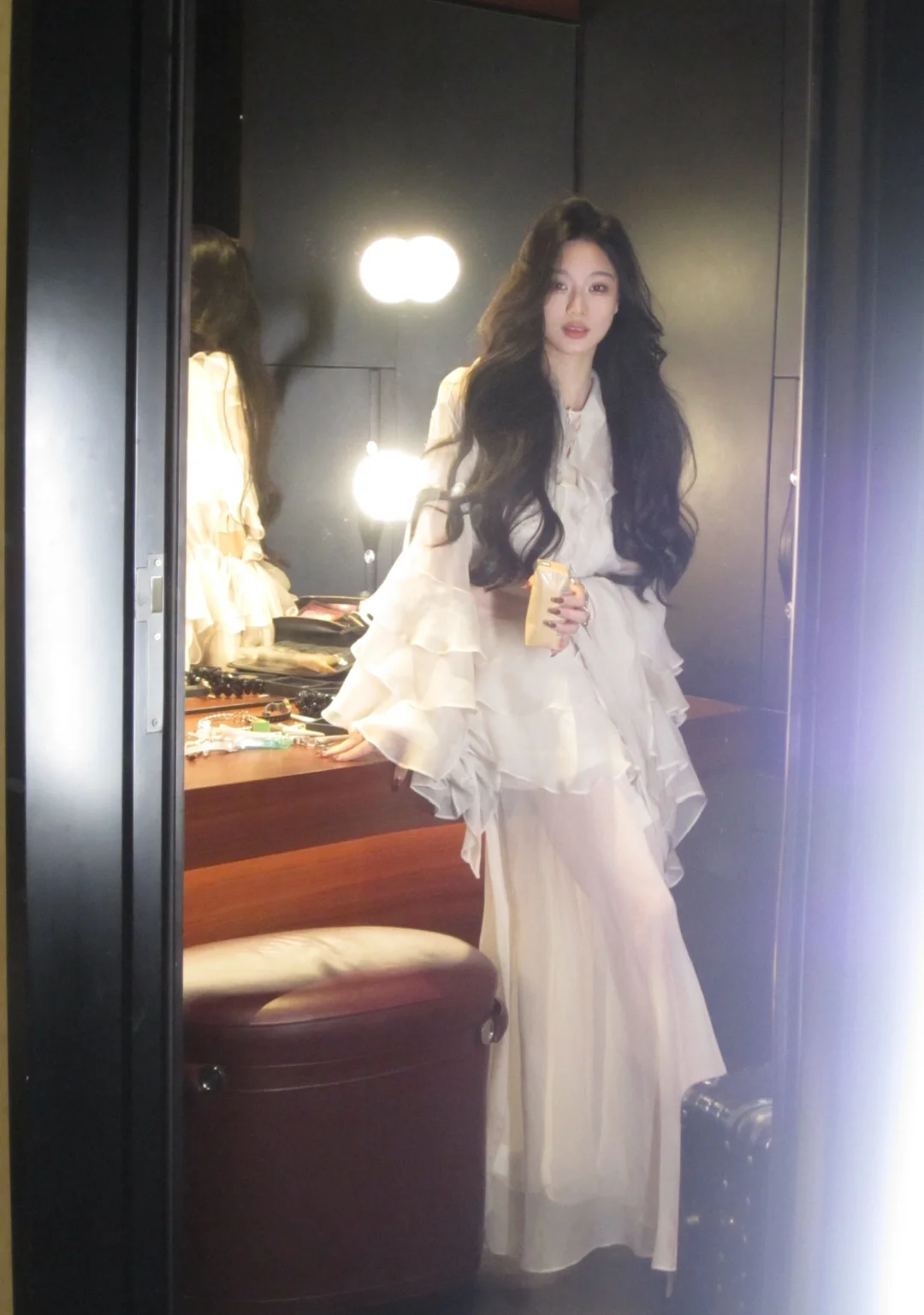 娇矜千金ootd   随便拍都很美的仙女衫