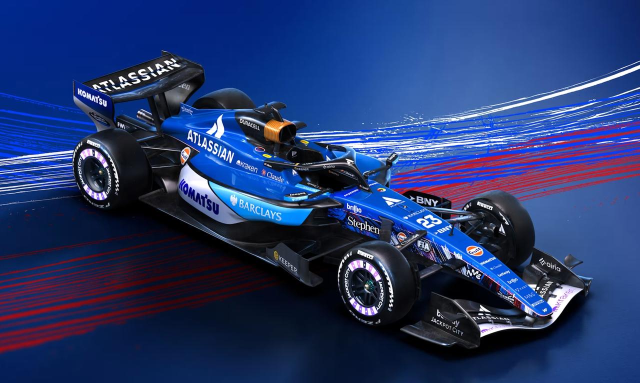 2026F1英国站：威廉姆斯FW48专属涂装亮相银石，致敬英伦赛车荣光！
虽已势