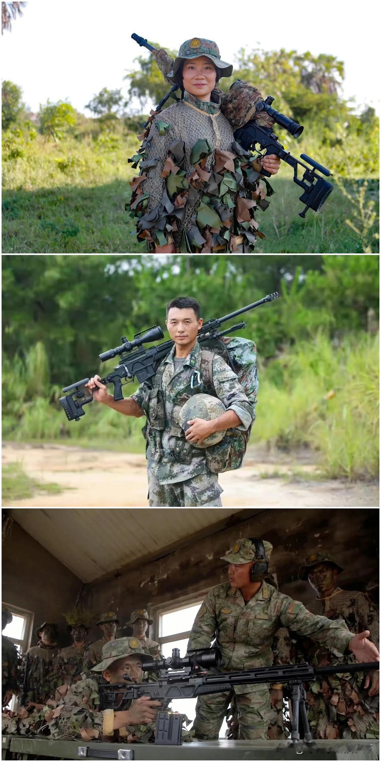 国产QBU-202型8.6mm狙击步枪现在露面越来越多（图1），看来部队对这个口