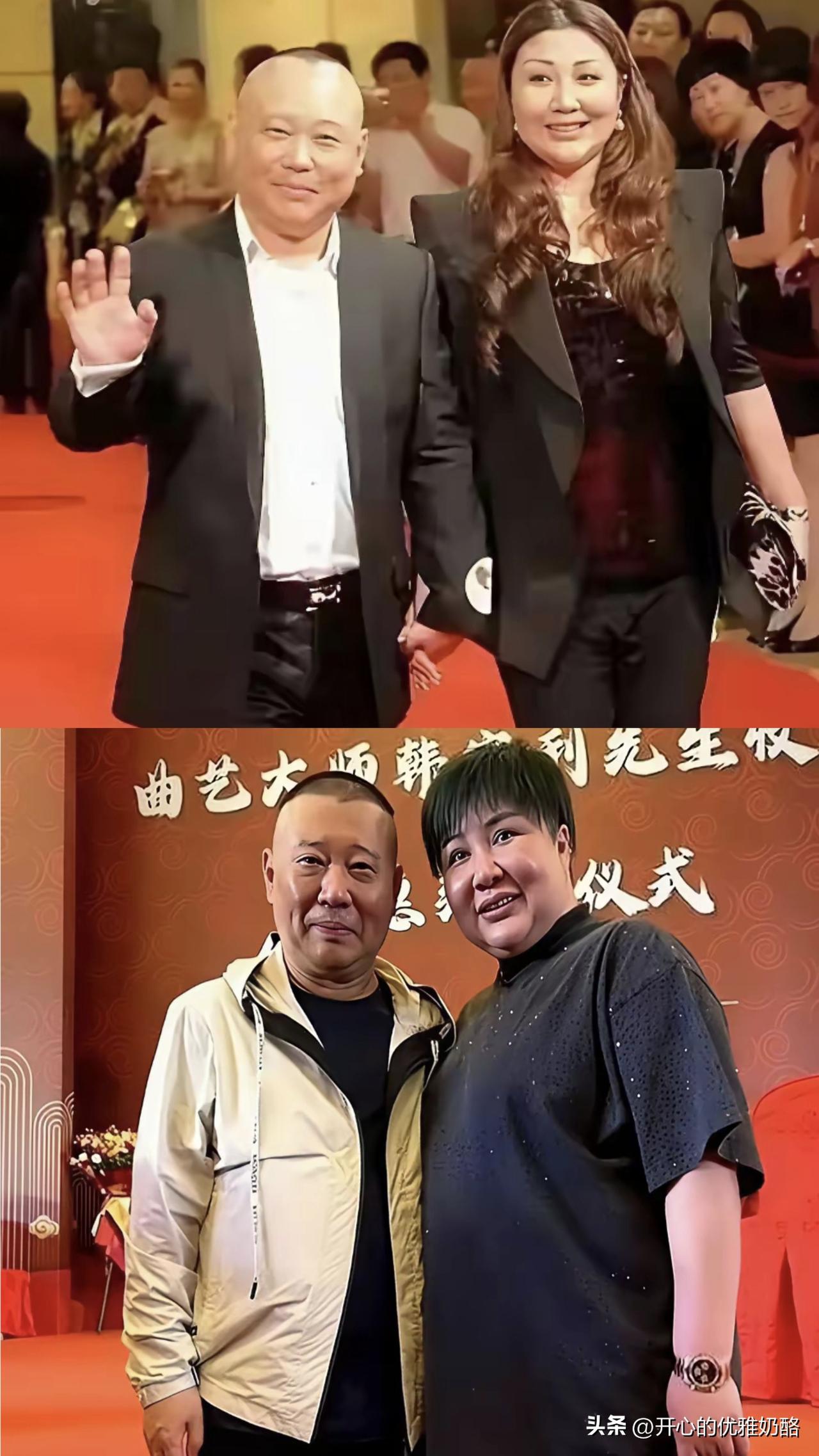 王惠变化太大了，德云社老板娘不好当。
王惠当年可是舞台上韵味十足的鼓曲演员，在郭