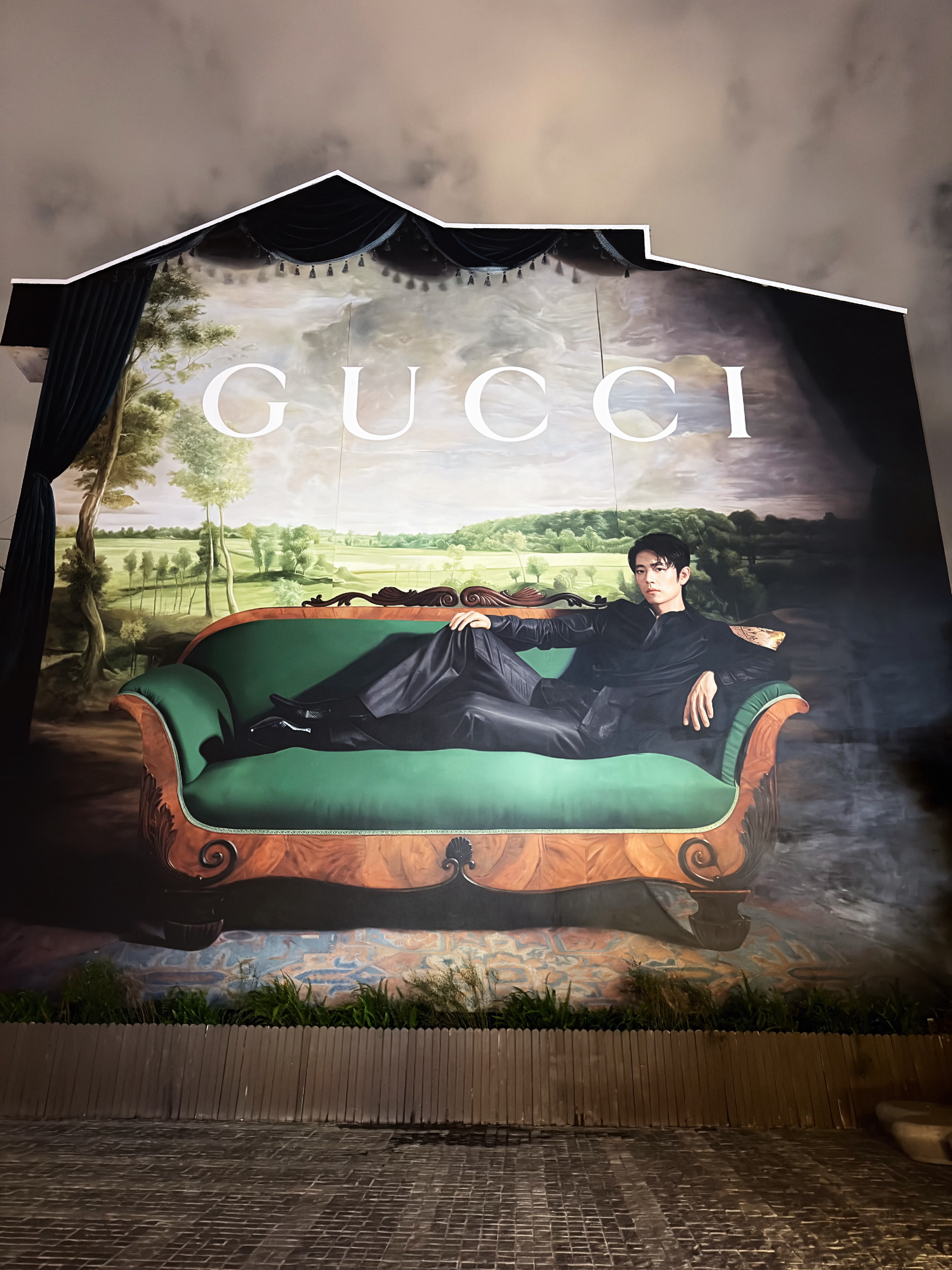 世界名画肖战gucci品牌代言人 打卡成功！！！！ ​​​