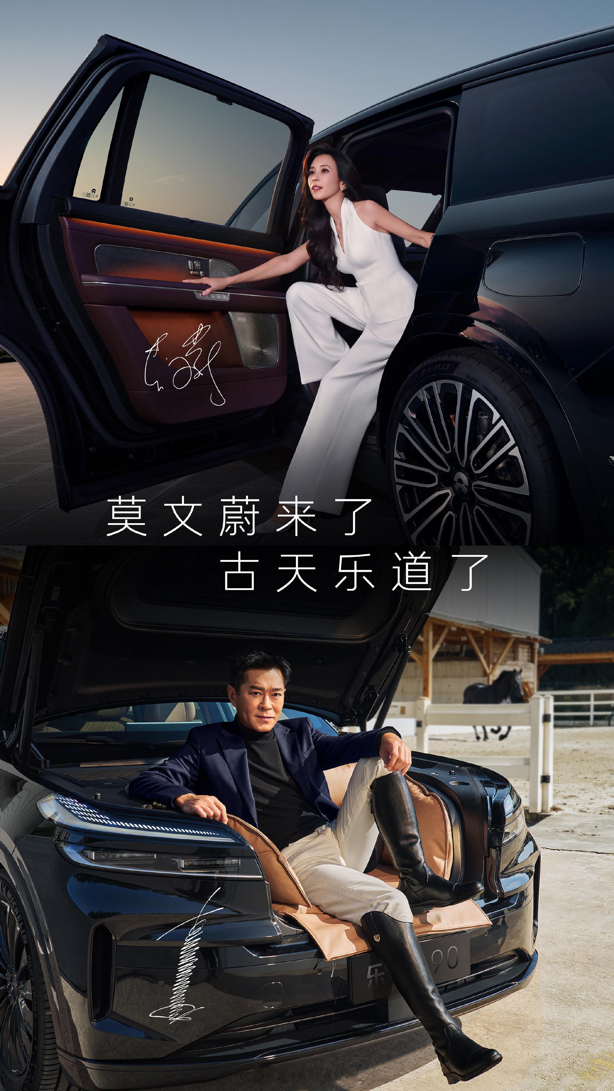 车展报道38： 莫文蔚来了 ，古天乐到了，乐道L90推出黑骑士特别版。那么，萤火