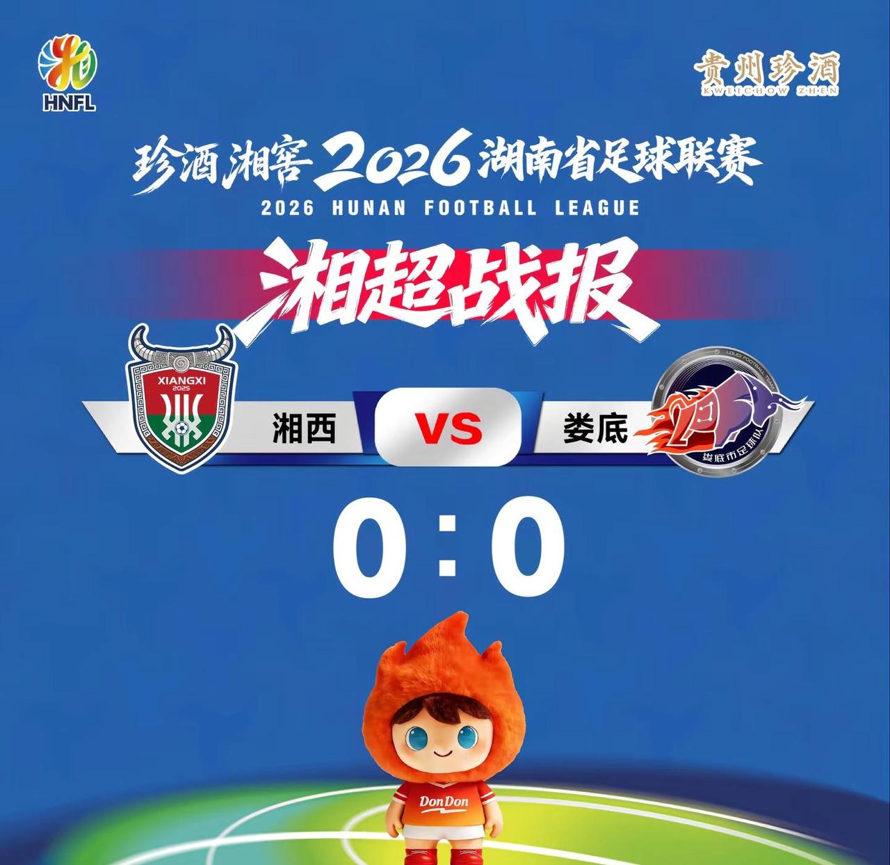 湘西VS娄底。湘超第三轮湘西VS娄底赛后技术统计湘超 抖in主场 湘西队 娄底队