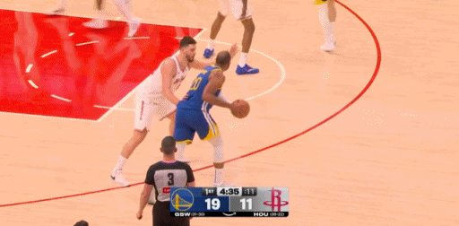 有普尔那味儿了！梅尔顿这三分真顶！
在今天NBA常规赛勇士对阵火箭的第一节比赛中