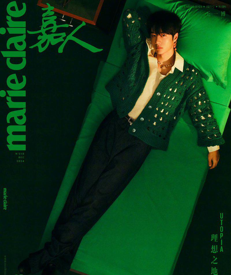 王一博再次登顶T锦绣12月刊封面

2025年12月14日，知名时尚杂志T锦绣正