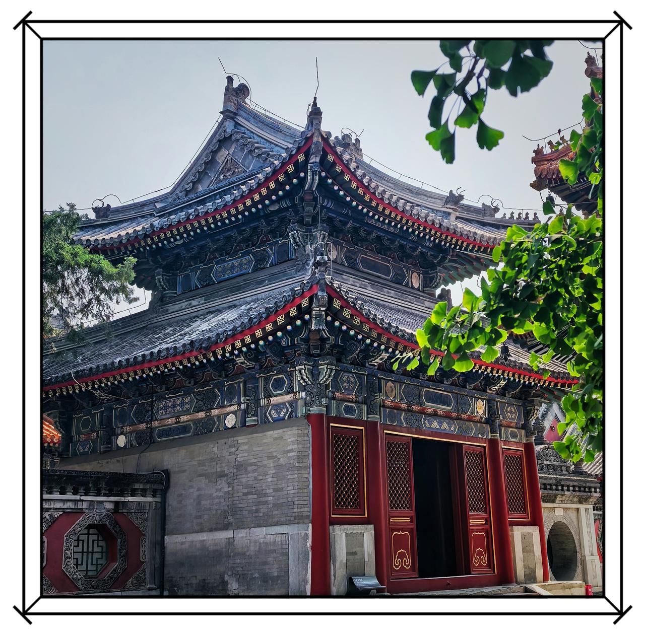 分享一下你随手拍下的照片北京京西万寿寺