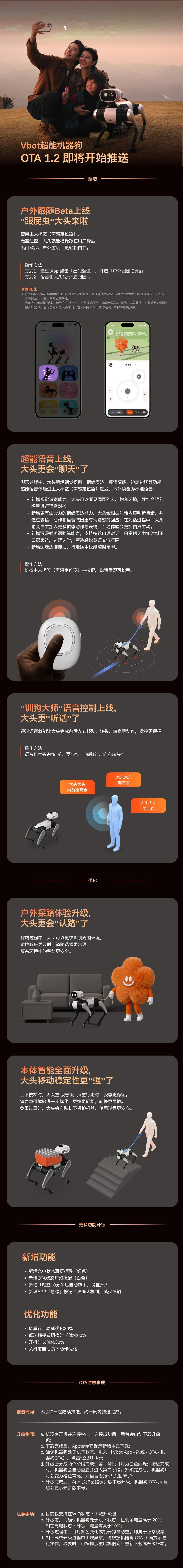 狗还没到，但是 OTA 先到了vbot超能机器狗