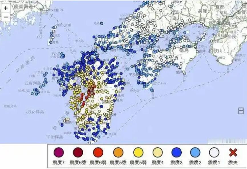 今天下午日本地震的消息刷屏了！

据日本气象厅发布的消息，截至当地时间7月28日
