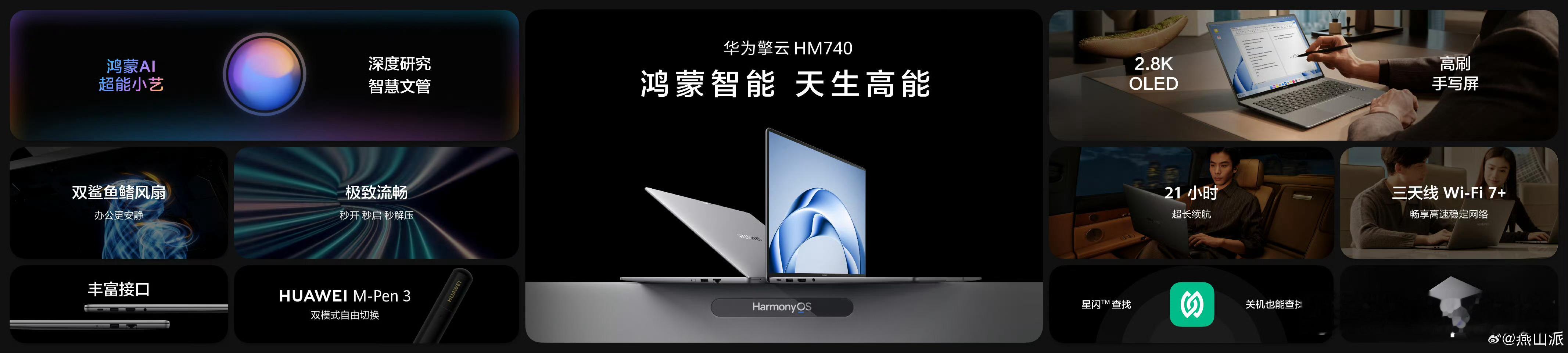 新一代鸿蒙电脑发布卧槽，前两天刚买完edge还没用热乎呢