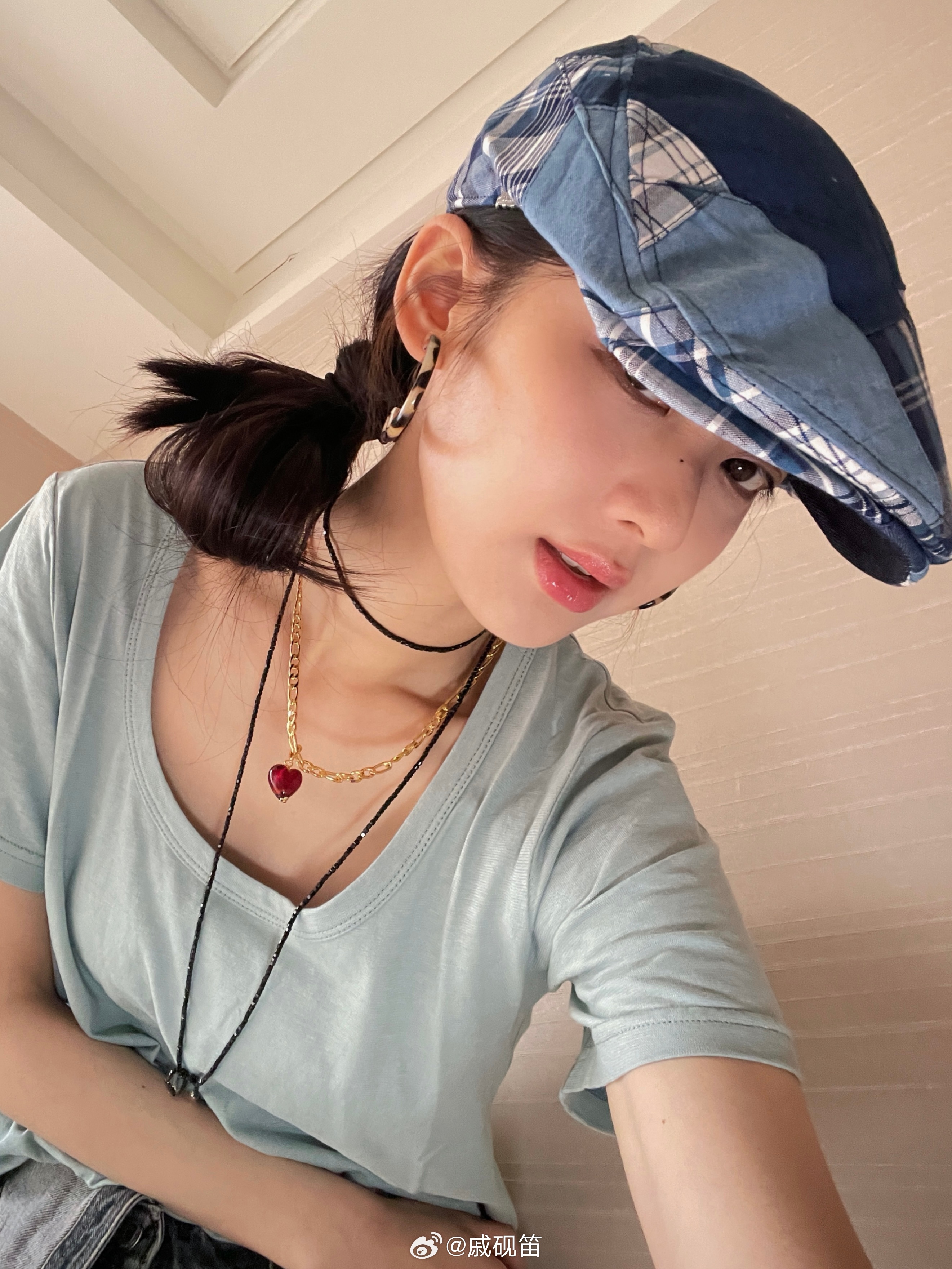 你好春天一戚一会 不能出门的天气看看出门的日子🩵 ​​​