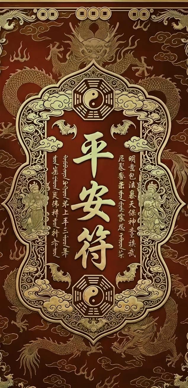 平安符：岁岁长安

招财符：纳财聚宝

好运符：天官赐福

最美手机壁纸送给大家