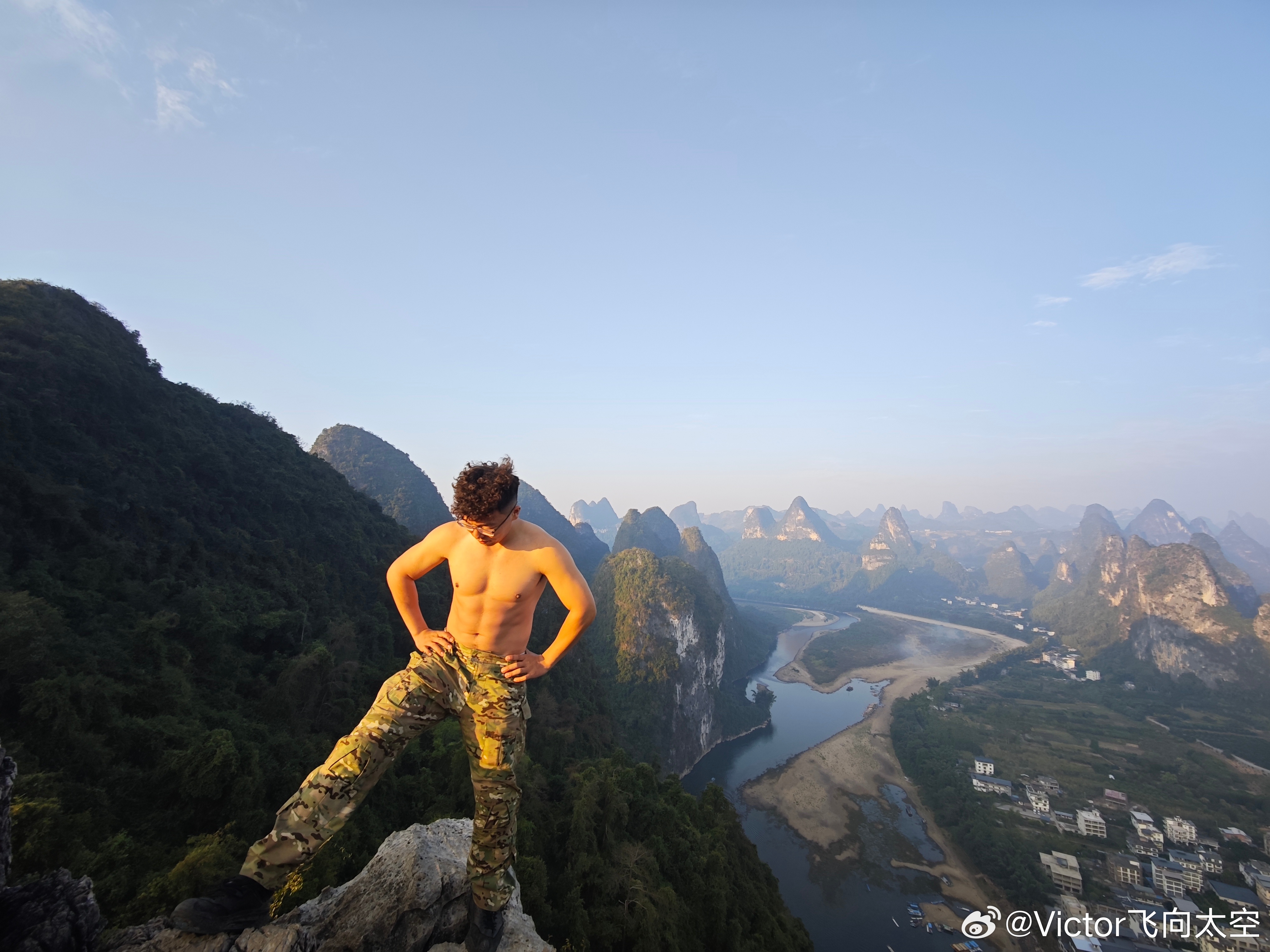 想不想在漓江边秀身材桂林运动健身旅游