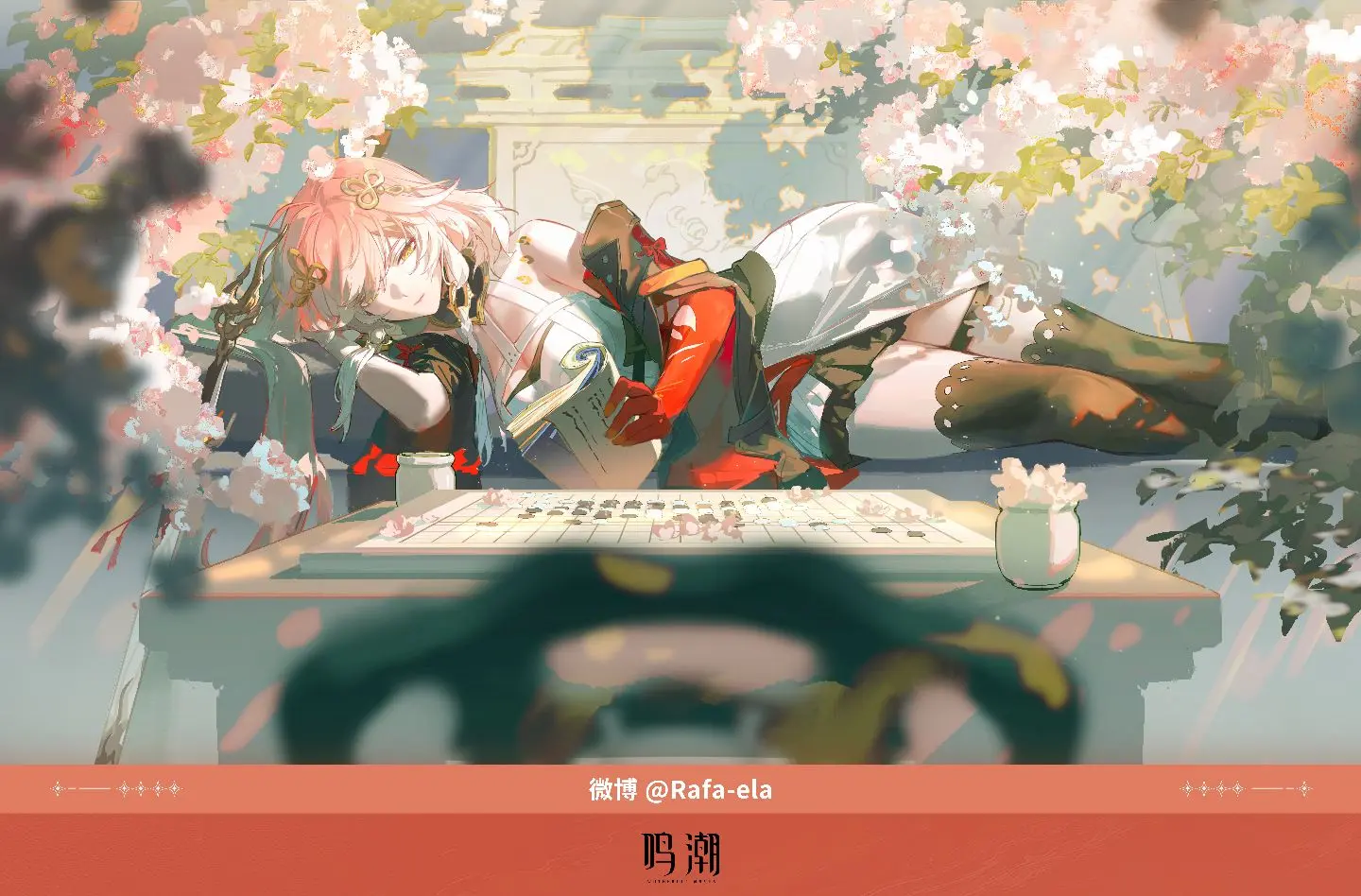 同人绘画展示|长离。感谢各位漂泊者的长离同人创作，欢迎在评论区分享其他...