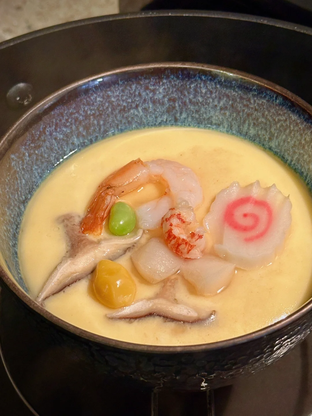 日料店细腻鲜美的茶碗蒸🍳在家做一样漂亮🍤