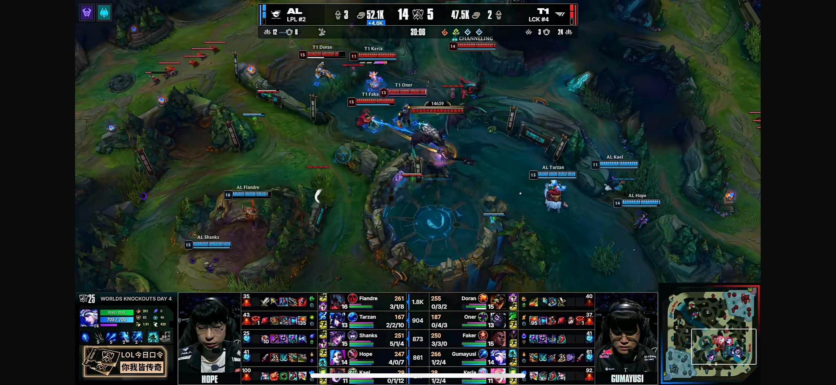 AL对战T1紧张的时刻了🔥Oner的惩戒价值千金 ​​​