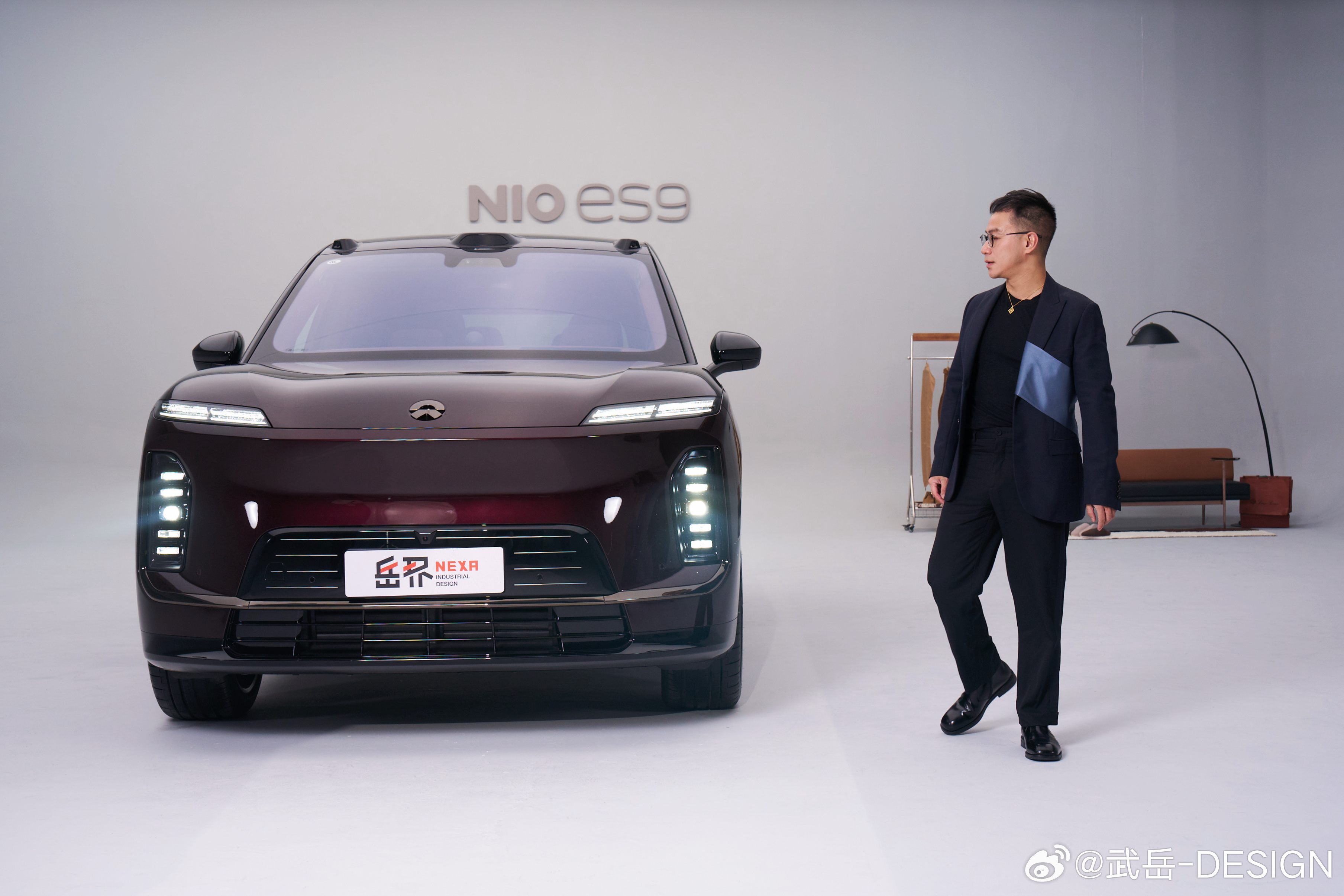 全球首发！情绪都在图像中了蔚来ES9的气质拿捏🫴太到位了❗️我与汽车的日常汽车