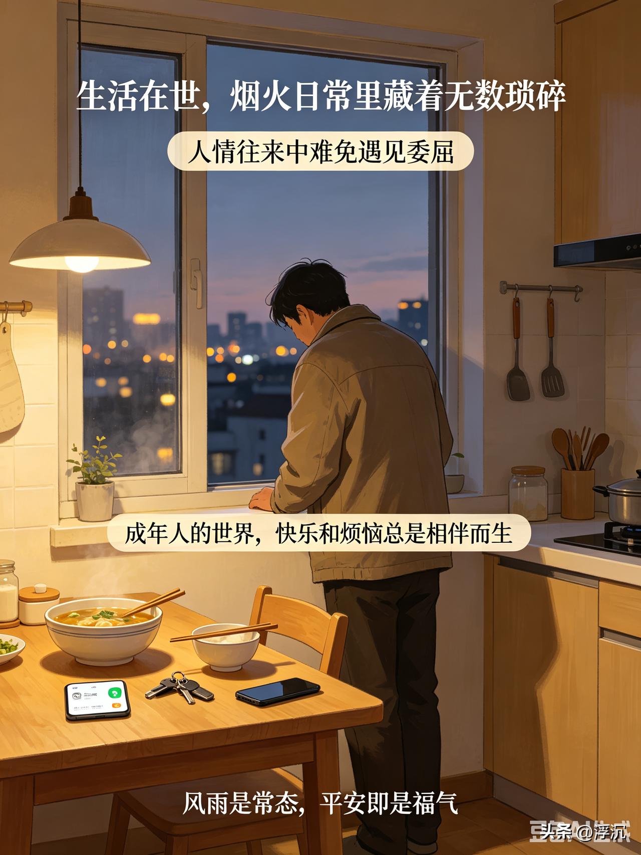 生活在世，烟火日常里藏着无数琐碎，人情往来中难免遇见委屈。没有人的一生一帆风顺，