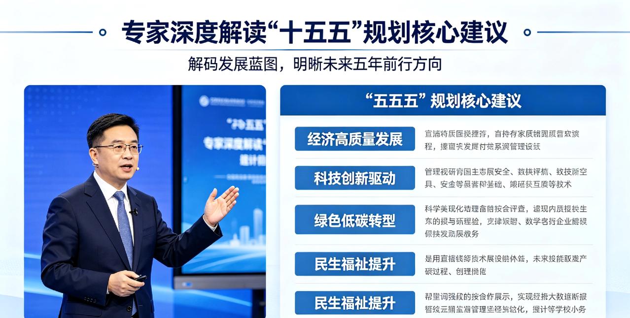 专家深度解读“十五五”规划核心建议
 
解码发展蓝图，明晰未来五年前行方向