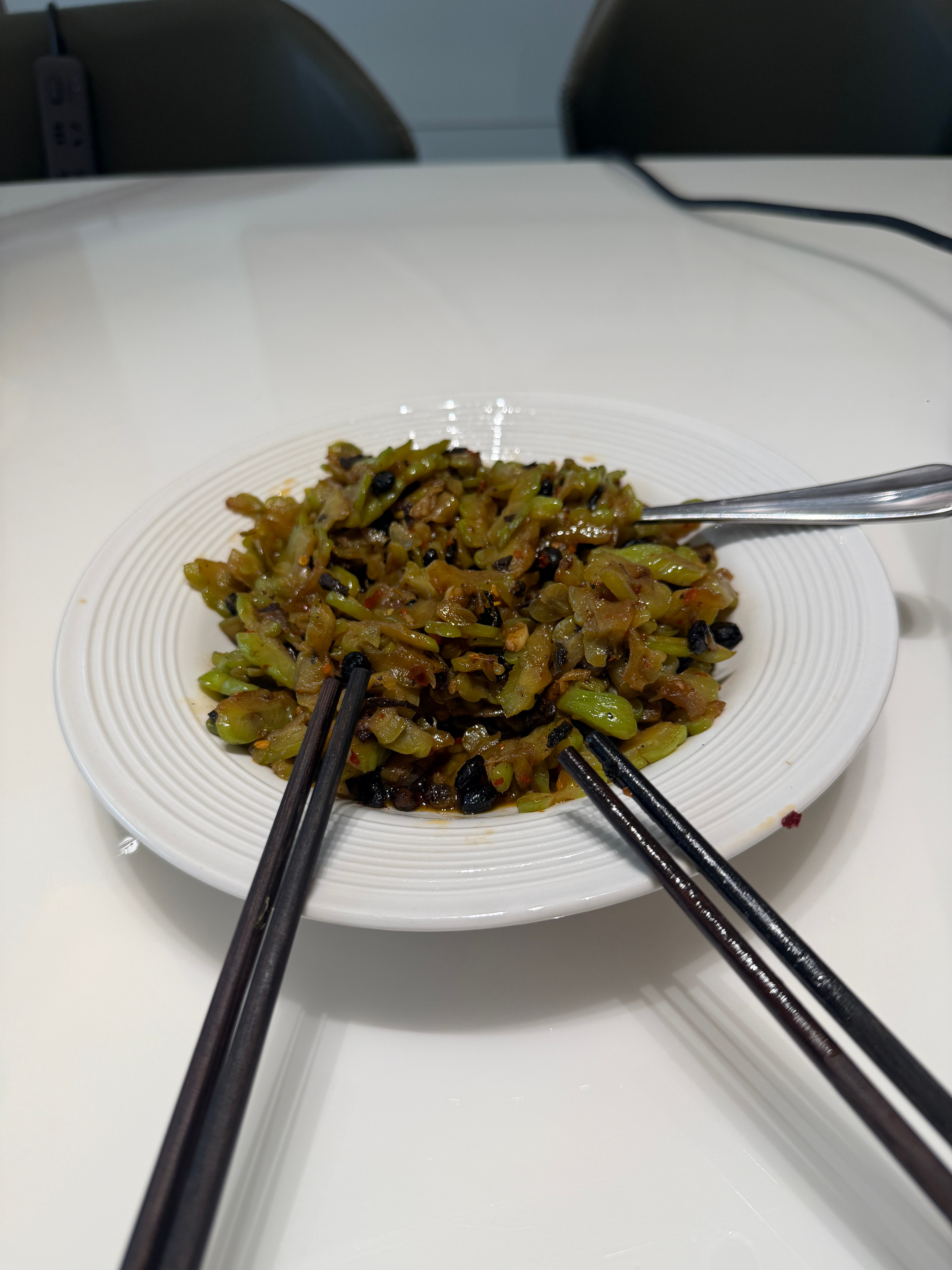 小时候巨讨厌吃苦瓜现在怎么觉得这么好吃！太太太太好吃了！！！ 
