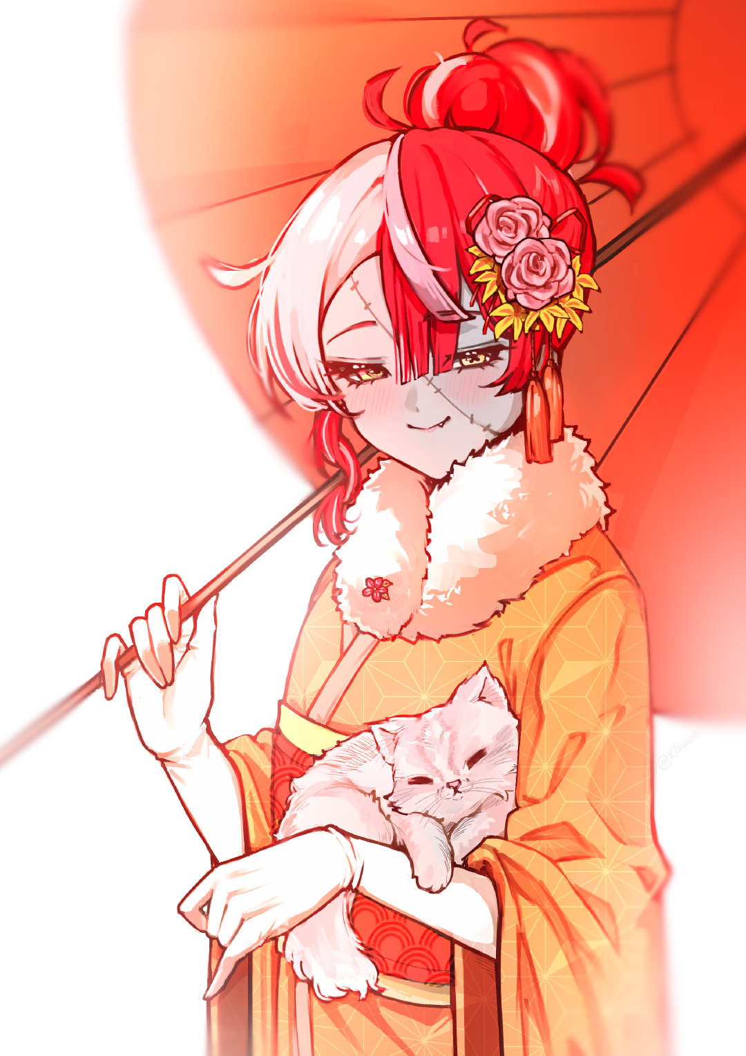 克蕾西·奥莉——虚拟YouTuber——画师: KGhazir，网页链接