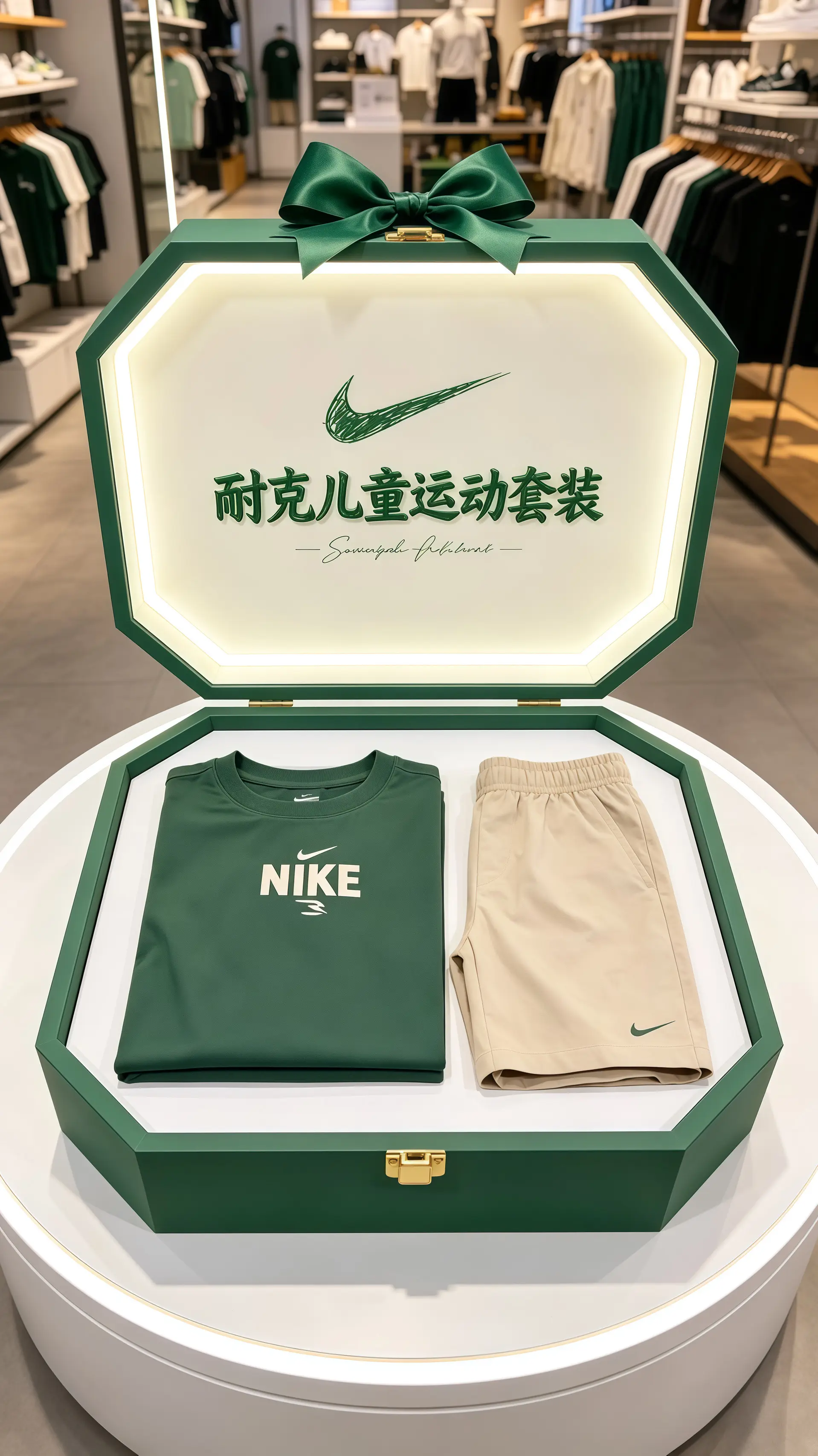 nike儿童运动套装 送给儿子的礼物 耐克kids 儿童运动T恤 ni...