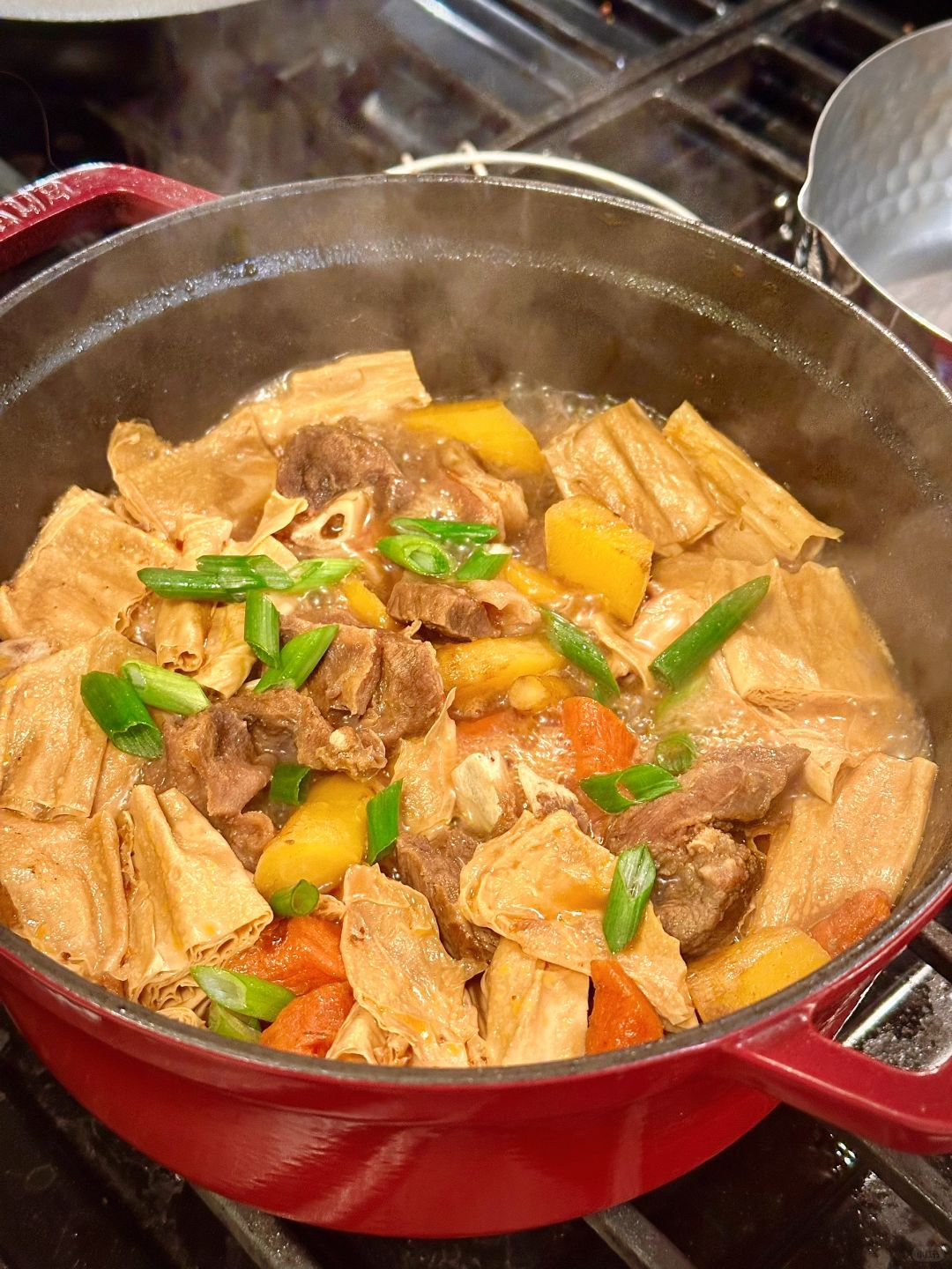 Costco老广支竹羊肉煲🍲肉香嫩腐竹好吸味❗️