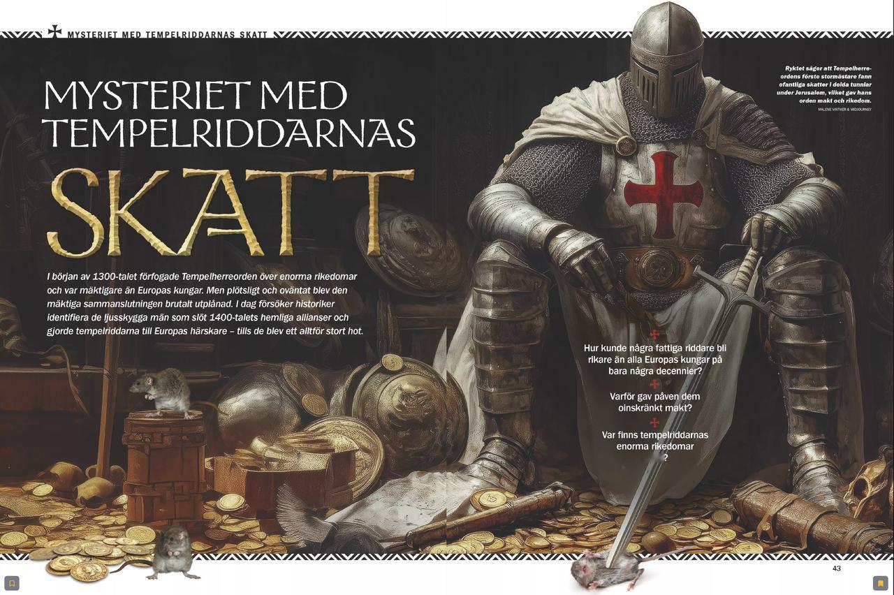 圣殿骑士团的财富、权力及其最终覆灭，是历史上最引人入胜的谜团之一。他们的崛起与陨