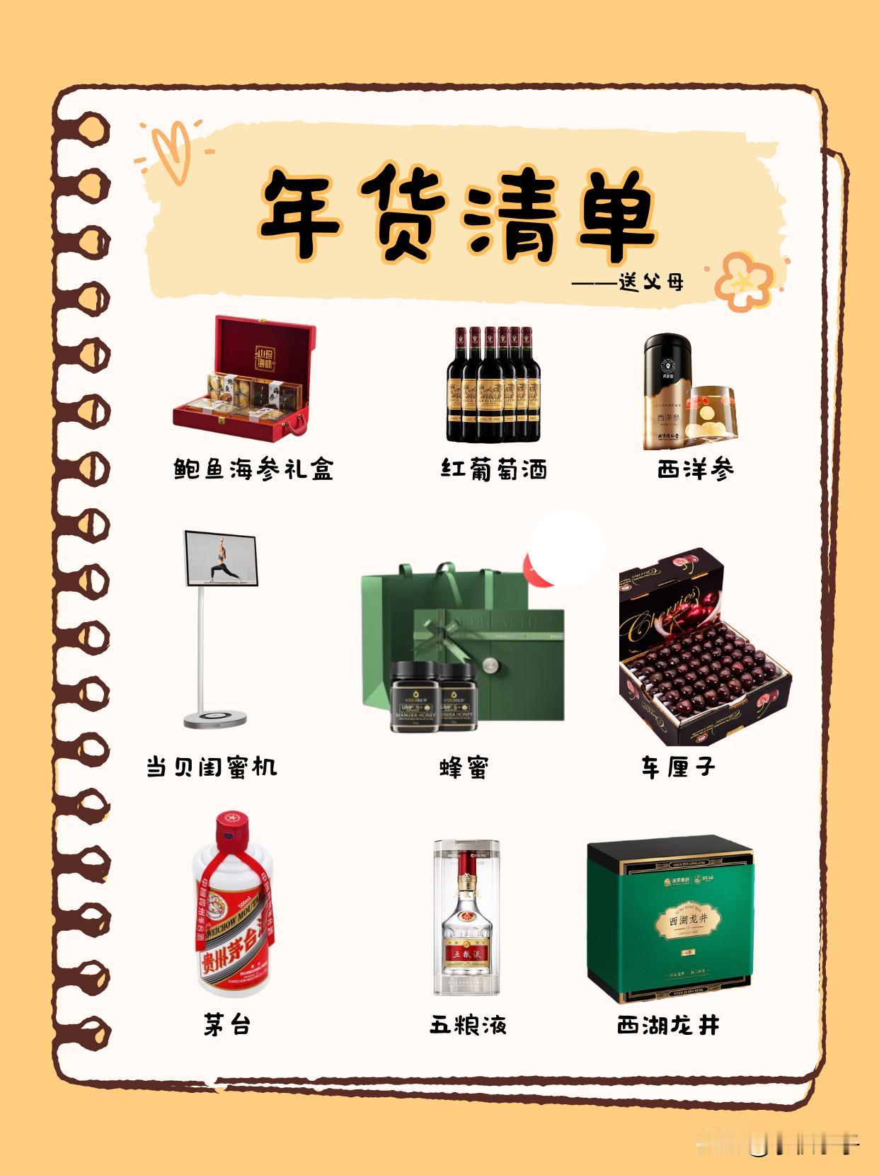 快码住春节年货清单🧾直接照着选
#春节清单##春节买什么##年货#