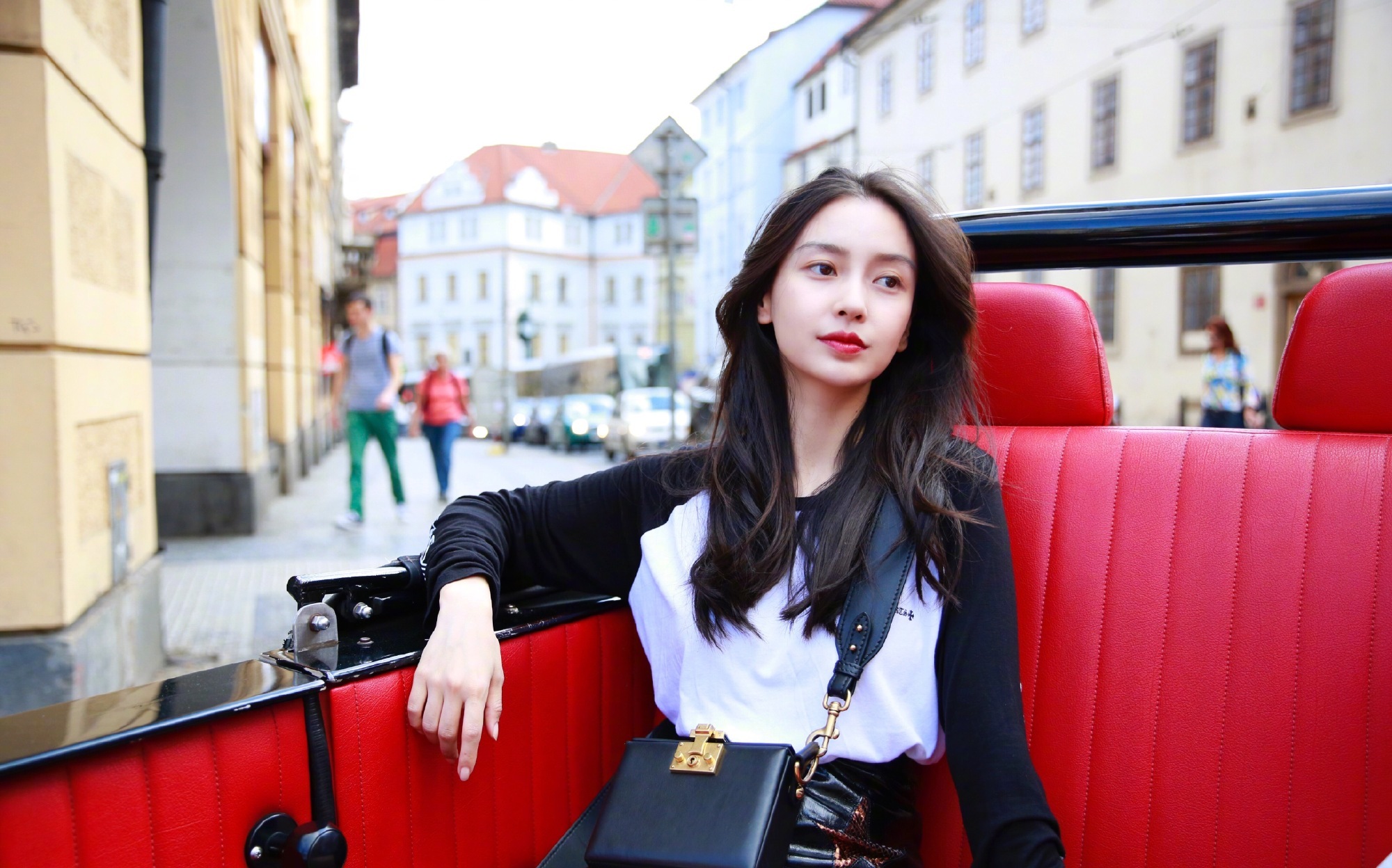 angelababy angelababy蕾丝公主 如果我有任意门就好了  那样