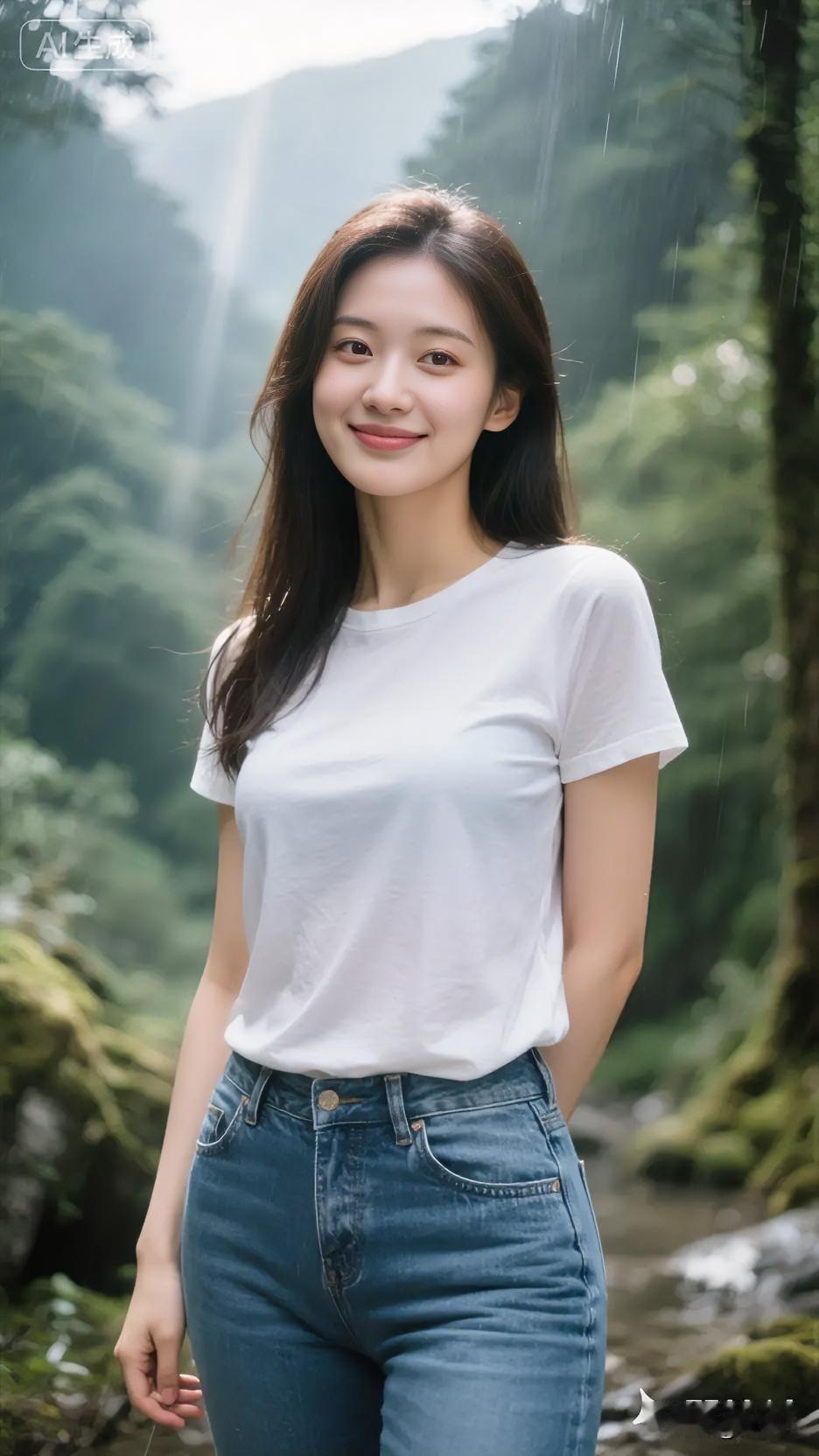雨润青山，静而不争。
少一点执念，少一点期待，笑容自然舒展。
人这一生，什么才是