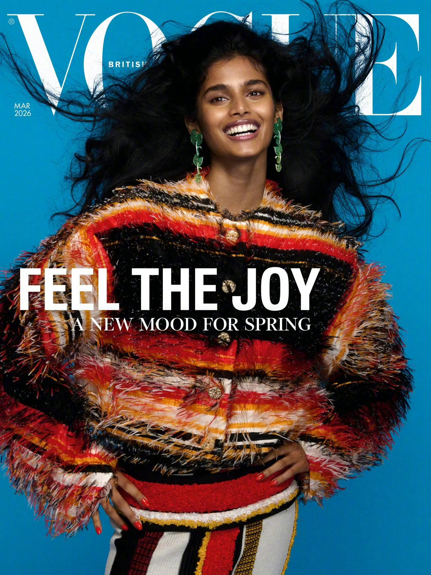 Bhavitha Mandava × VOGUE UK March 2026 V