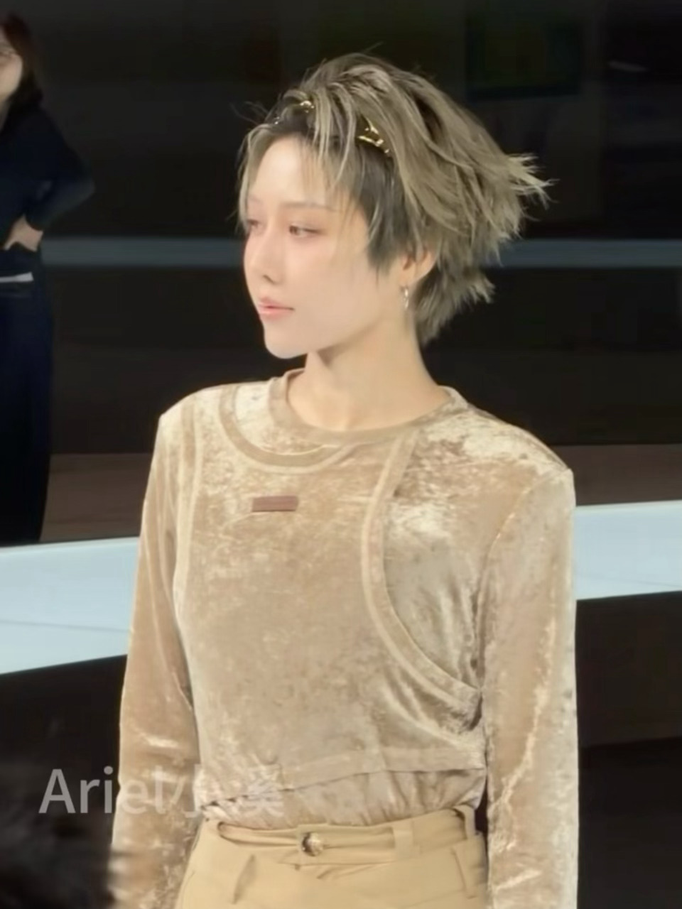 刘雨昕今天的妆造也太好看了🥺像一只毛茸茸的金渐层小🐱 