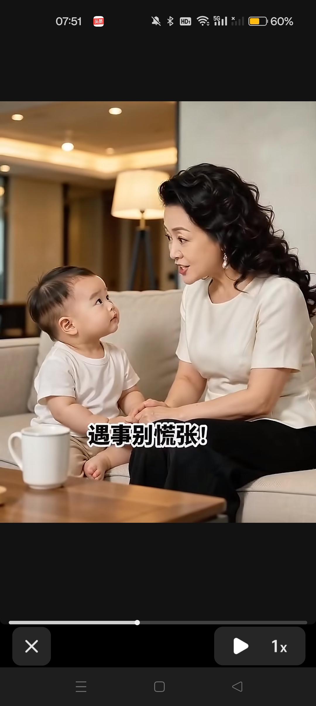 奶奶给汪宝讲道理😍



做人要踏踏实实，遇事别慌张！


凡事要慢慢来！好好