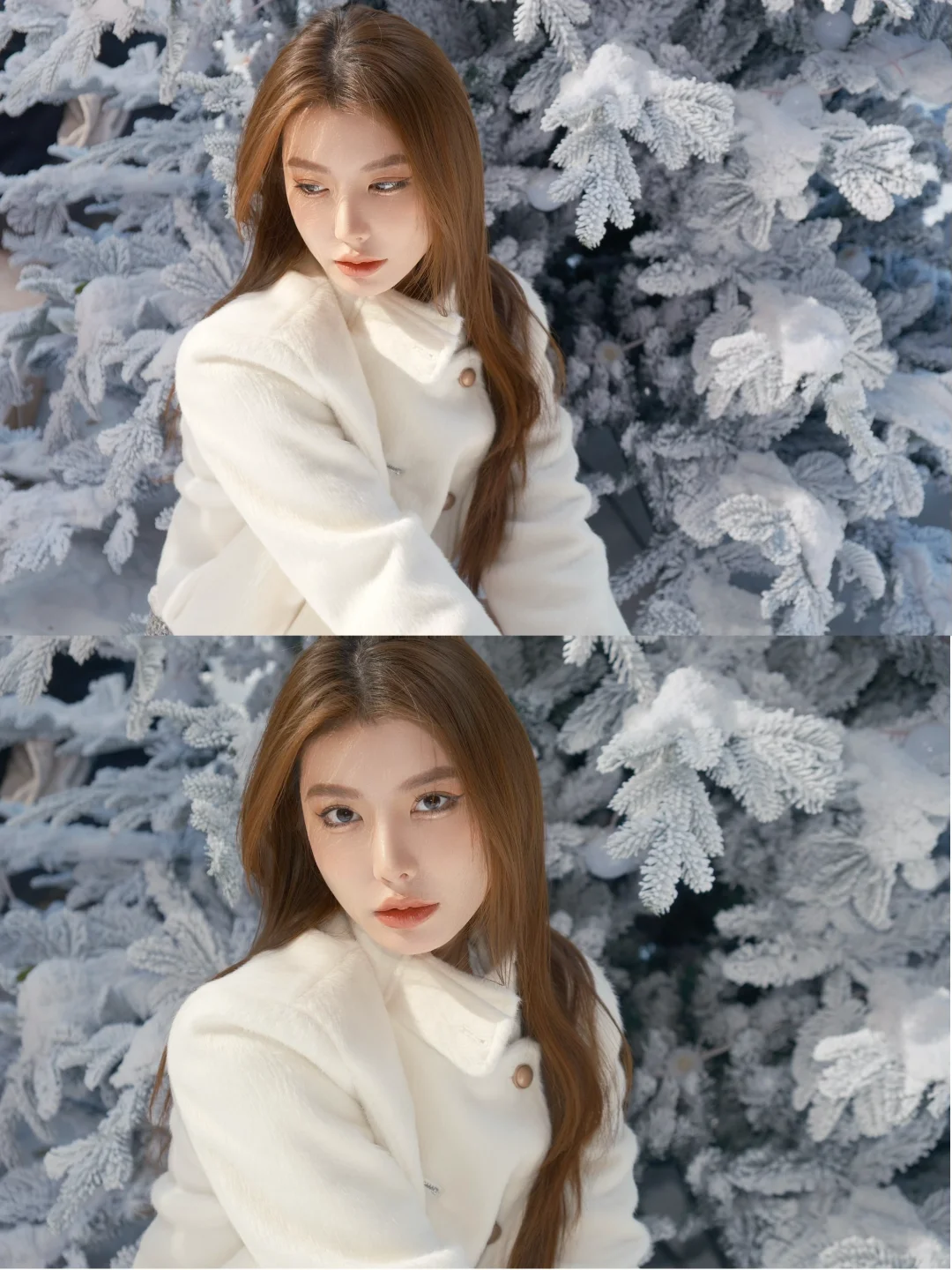 在深圳也能拍到韩剧同款雪景❄️