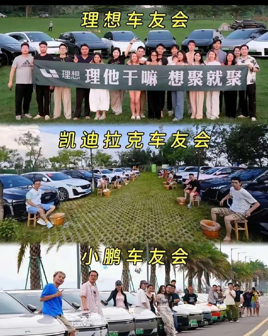 车友自主组织的车友会，感觉凯迪拉克的车友会最和谐了，都是同性别车友，不混乱还资源