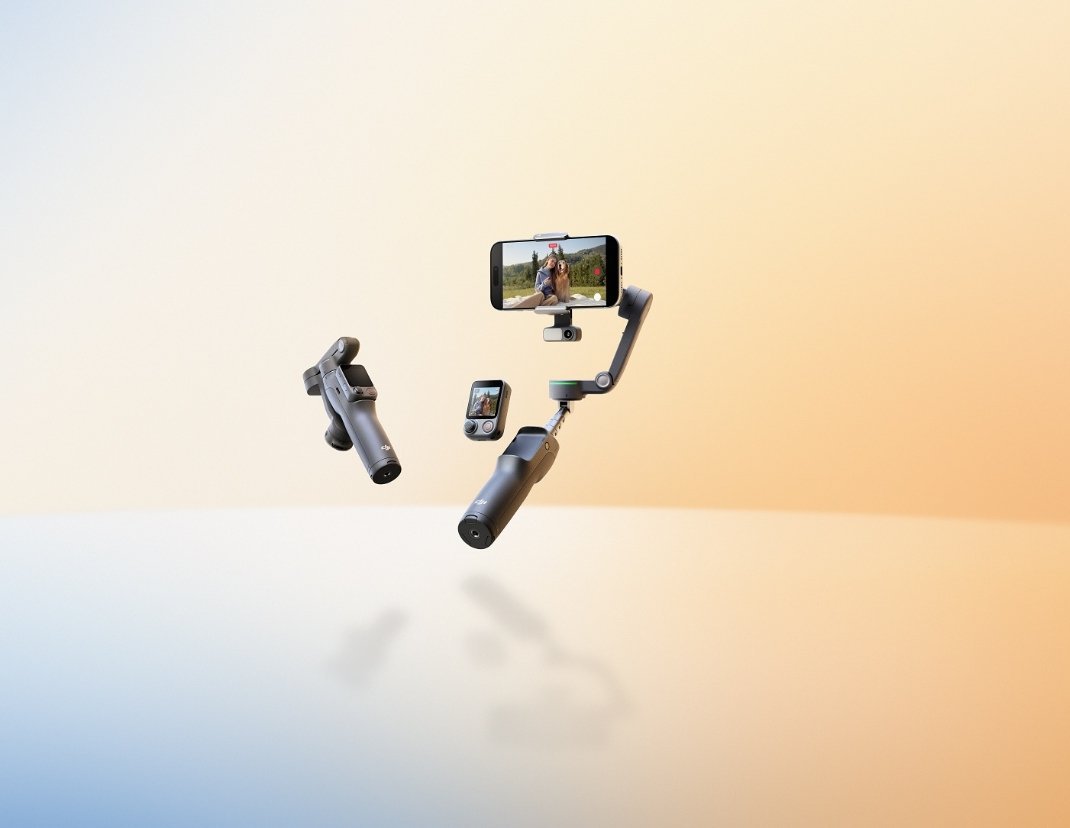 最近关注了下大疆旗舰手机稳定器Osmo Mobile 8P带分体式遥控，10米内