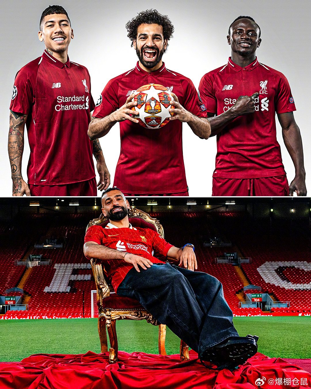 【萨拉赫赛季结束后离队 ，利物浦红箭三侠全部离队】三人在2017-2022年一起