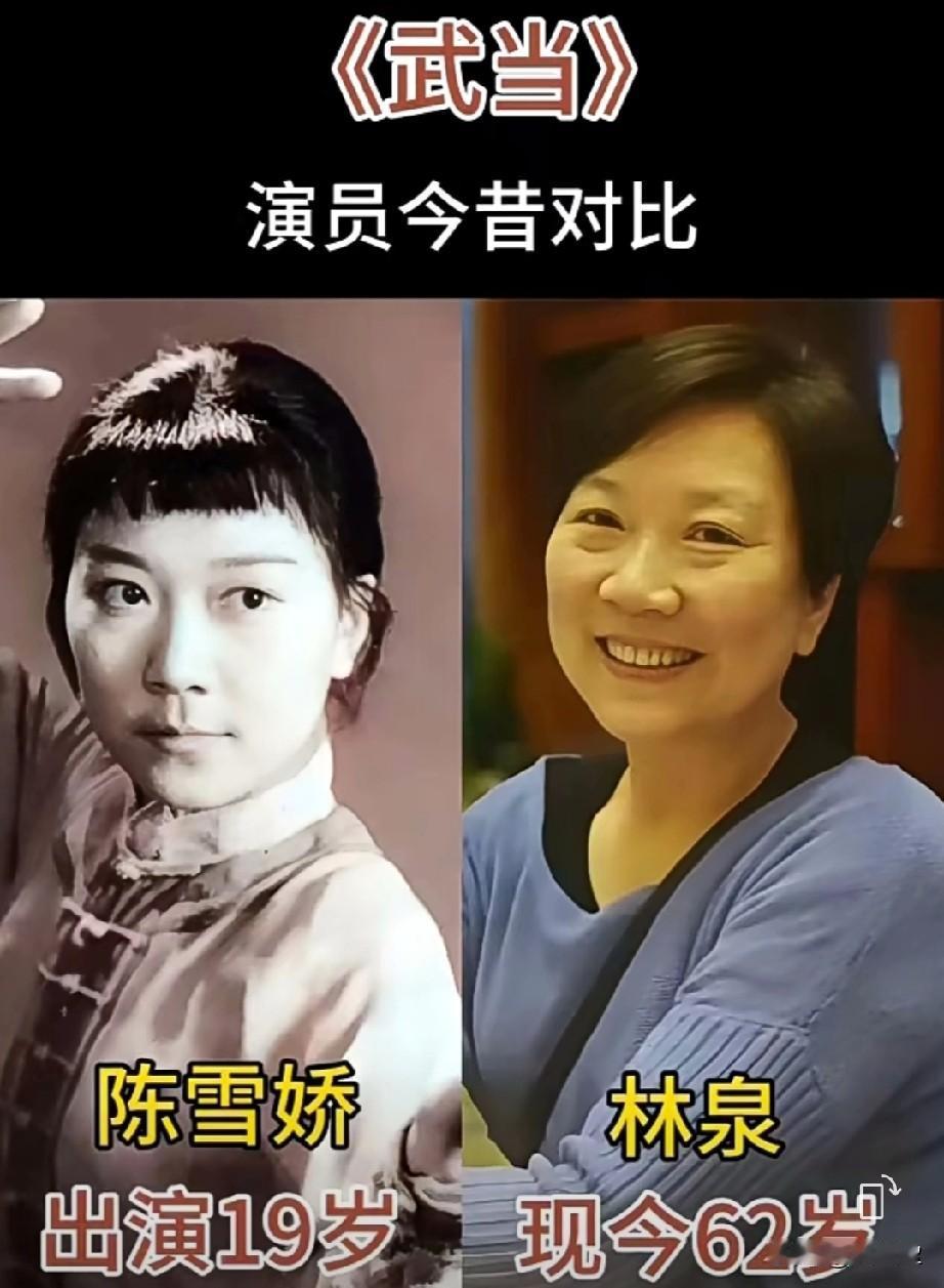 《武当》演员今昔对比
谁的变化最大?