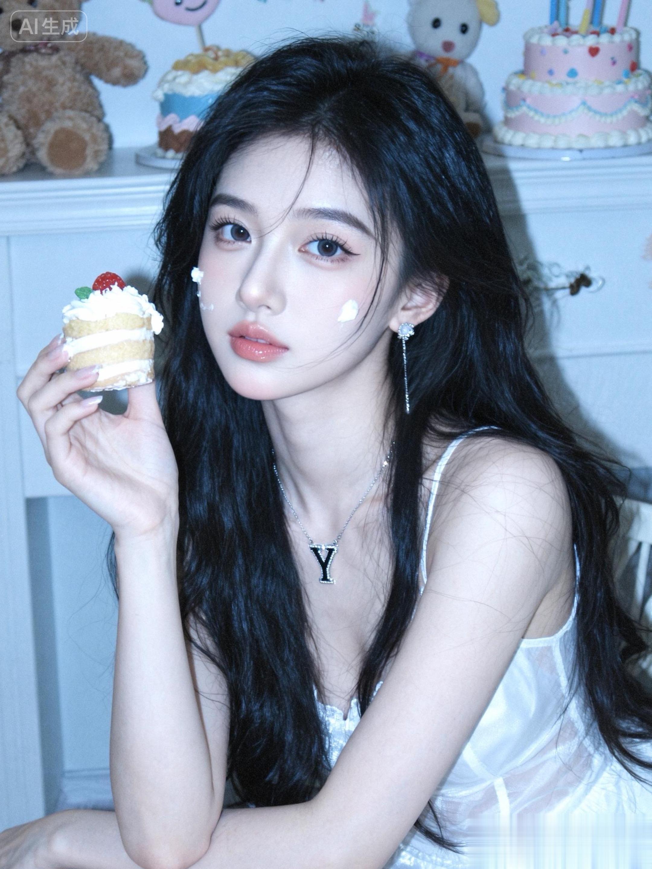 一个人好美 一个人好累。