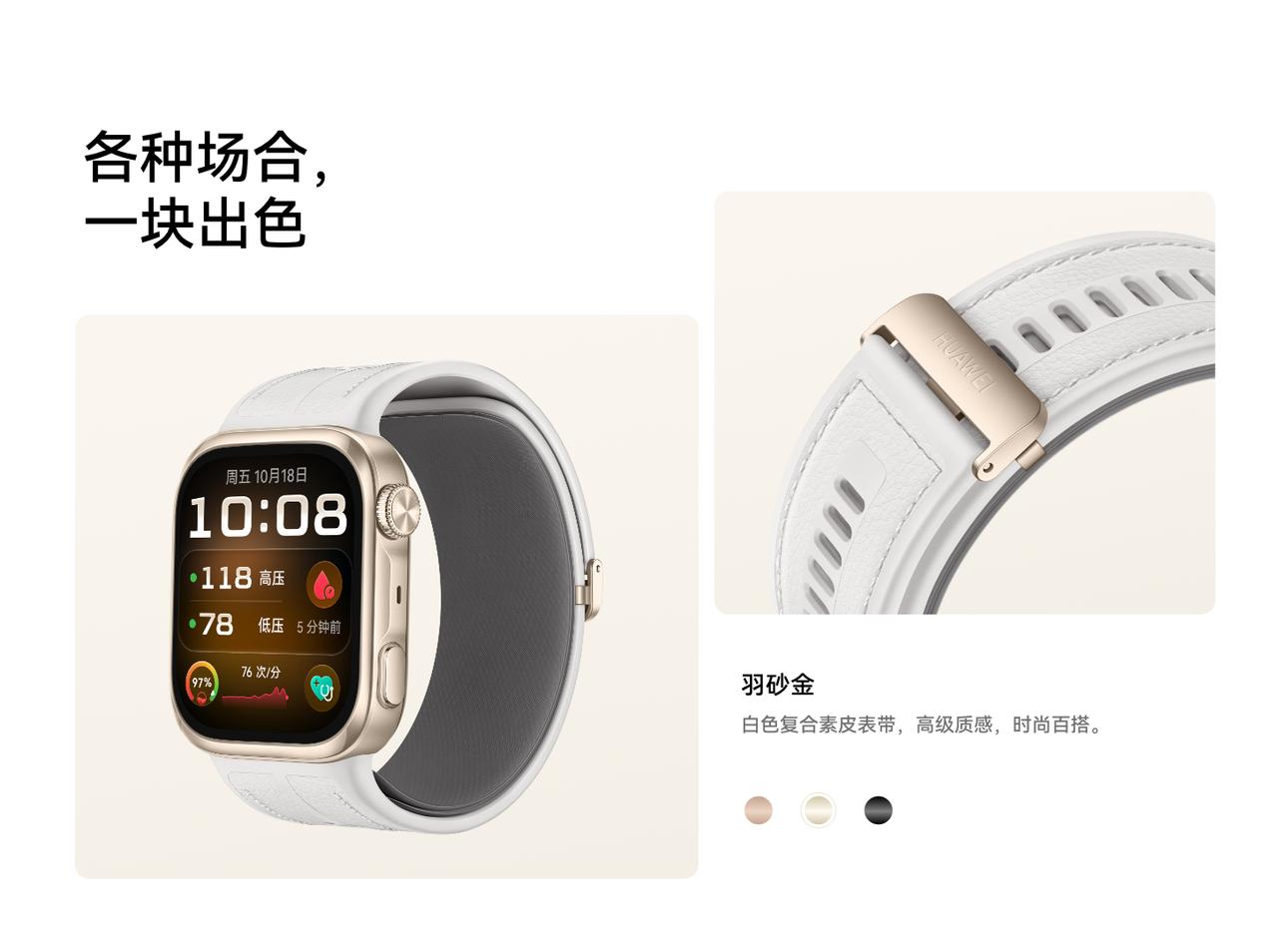 专业健康穿戴设备的迭代意义，在于不断贴近用户真实日常需求，让高端专业的医疗级监测