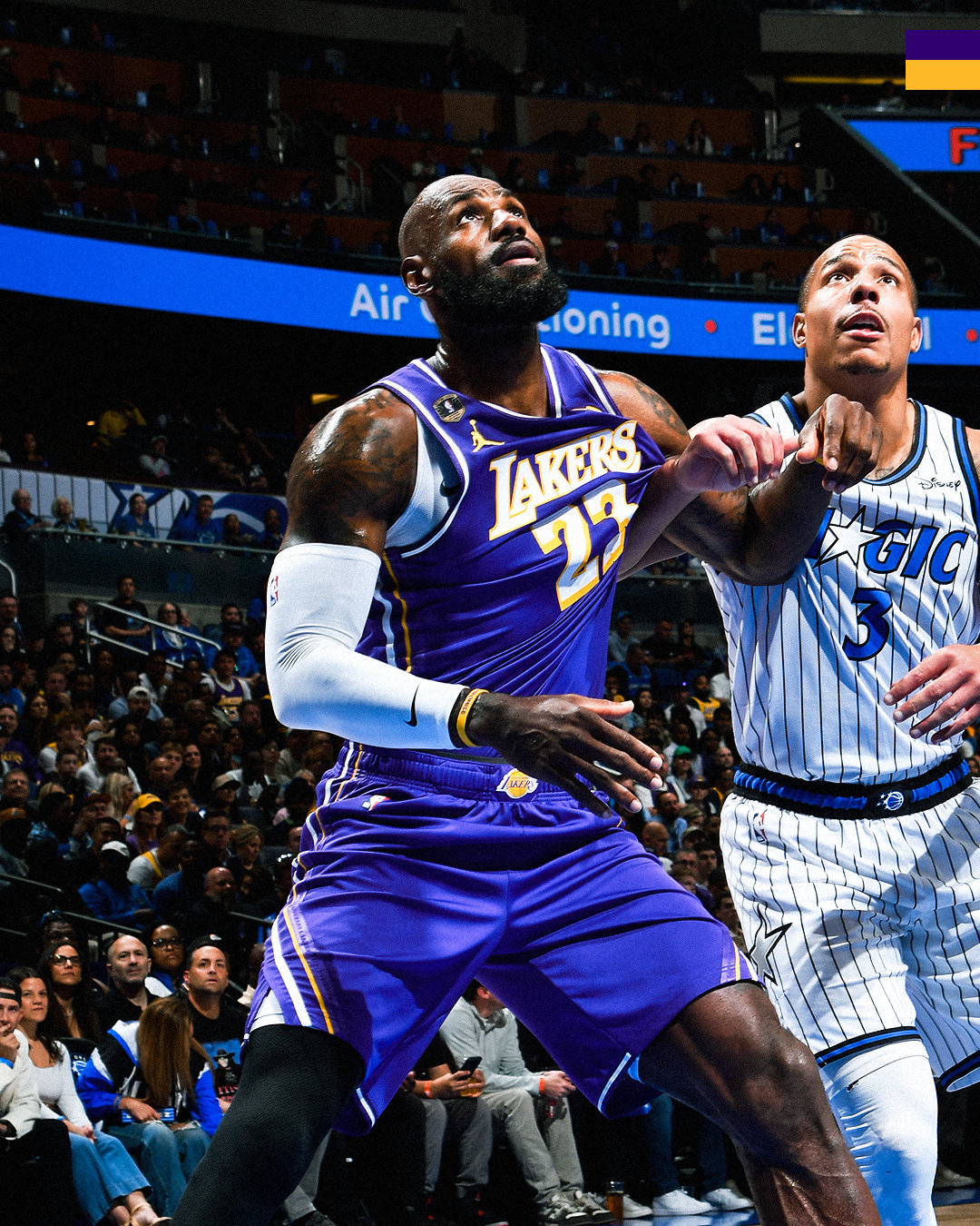 湖人vs魔术 | 第三节🔚湖人8️⃣2️⃣ - 8️⃣7️⃣魔术湖人国度