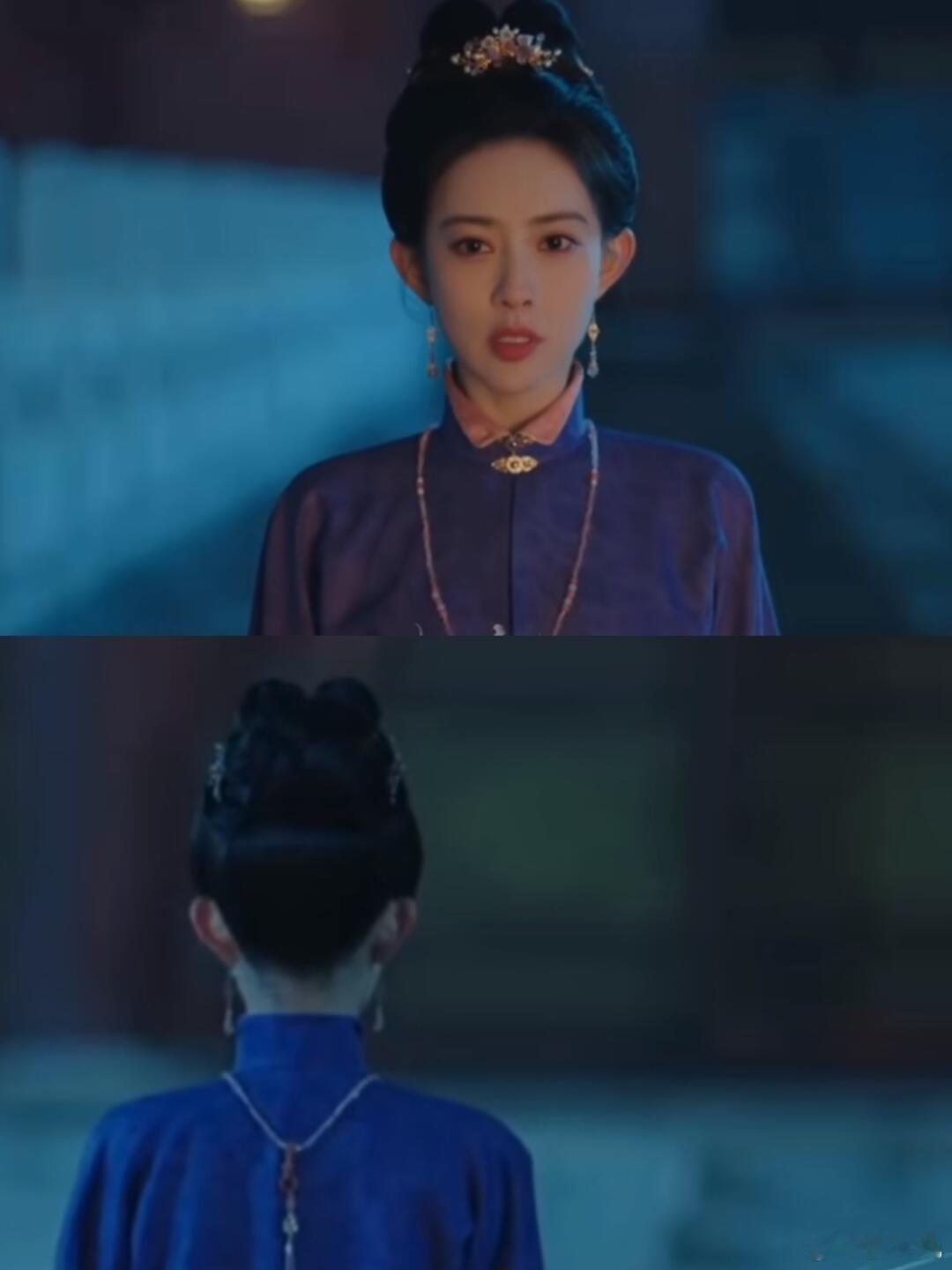 孟子义这直角肩好看吗？？头大肩膀窄真不适合拍古装，违和感太强了 
